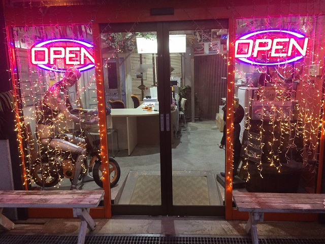 看板市場　店前